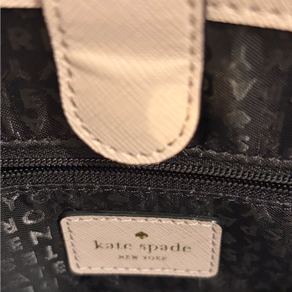 kate spade Blush Pink and Black Saffiano Satchel - Picture 7 of 9
